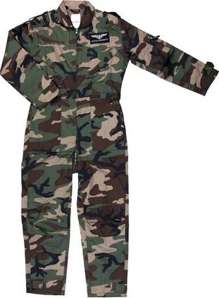Piloten overall camoflage