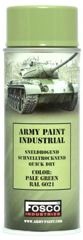 Verf spuitbus 400 ml . groen, Pale Green, RAL 6021