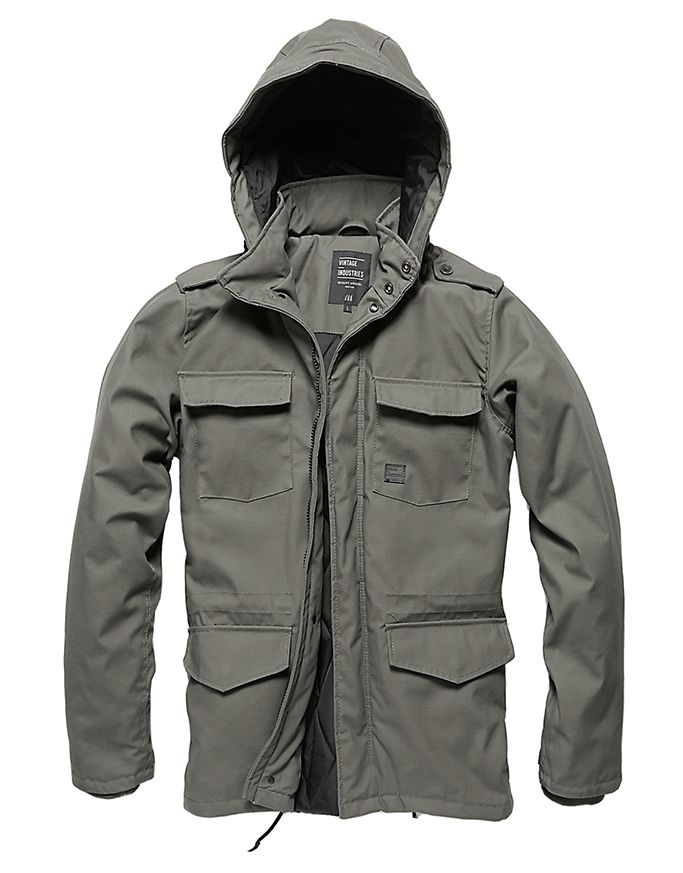 Parka Darren grijs
