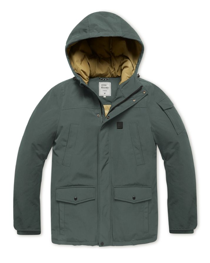 Parka Gavyn stone grey
