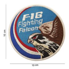 Embleem stof F-16 fighting falcon eagle NL