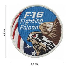 Embleem stof F-16 fighting falcon eagle USA