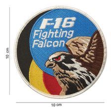  Embleem stof F-16 fighting falcon (vlag)