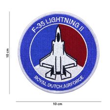Embleem stof F-35 Lightning II Royale Dutch Airforce