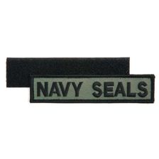 Embleem stof navy seals (streep)met klitteband