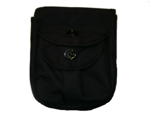 Patroontas groot zwart 