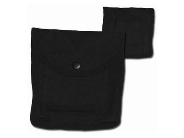 Patroontas middel zwart 