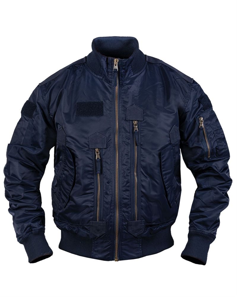 Pilotenjack Mil-Tec blauw