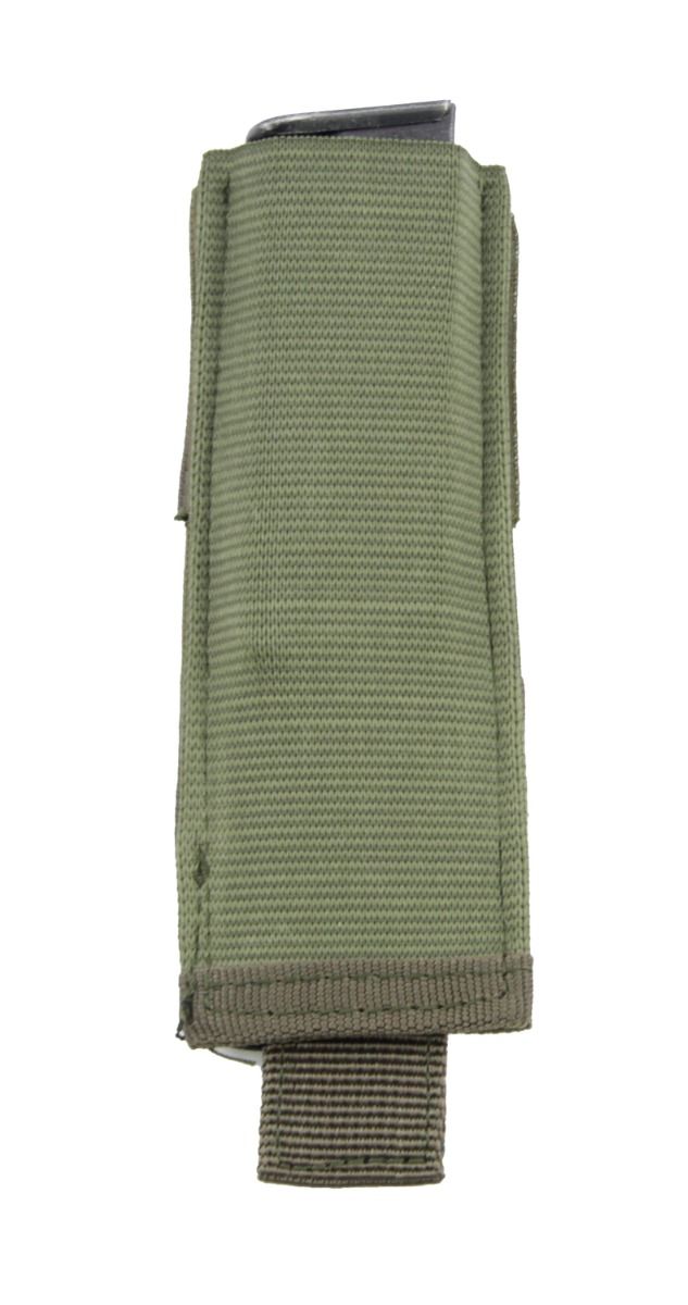 Opbouwtas magazijn pistool 1x elastisch groen