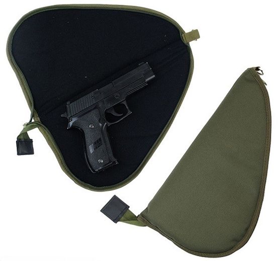 Pistool tas groot groen 