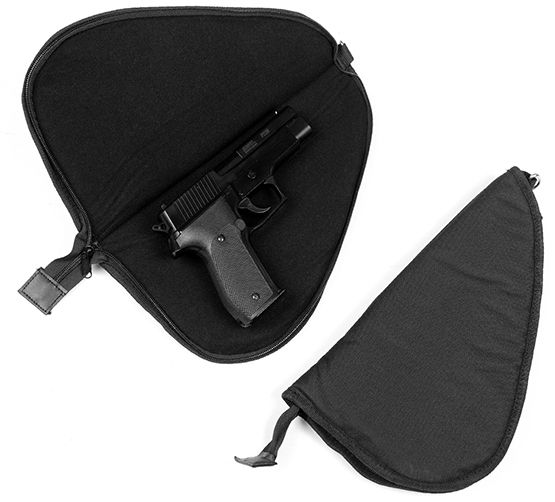 Pistool tas groot zwart 