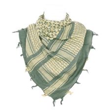PLO sjaal Sage Green/beige