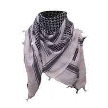 PLO sjaal zwart/wit