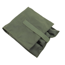 Schoenpoets set Defensie groen gevuld