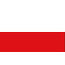 Vlag Polen en Indonesie