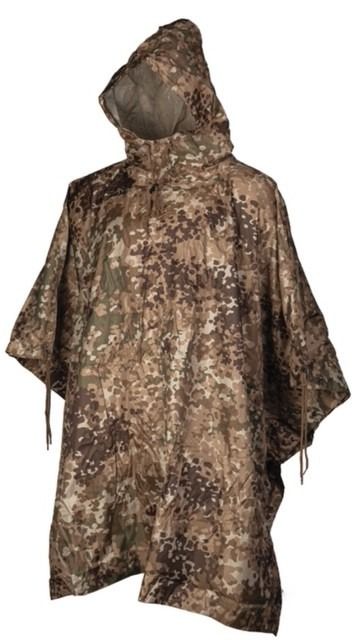 Poncho Ripstop Mil-Tec Arid Fleck