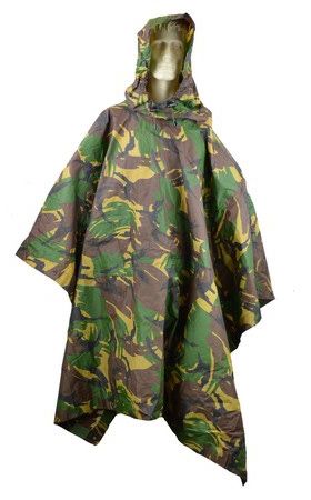 Poncho Defensie NL camo 