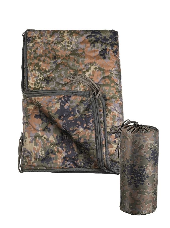 Poncho liner Mil-Tec Multifunctioneel Duitse camo