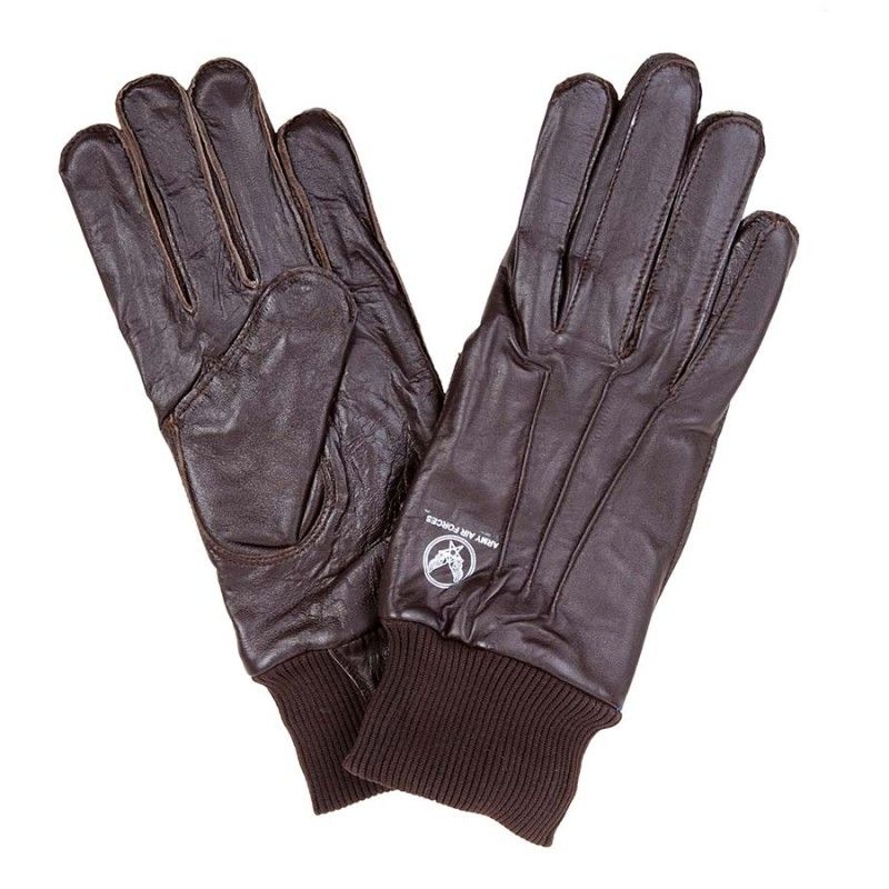 Air Force handschoen bruin