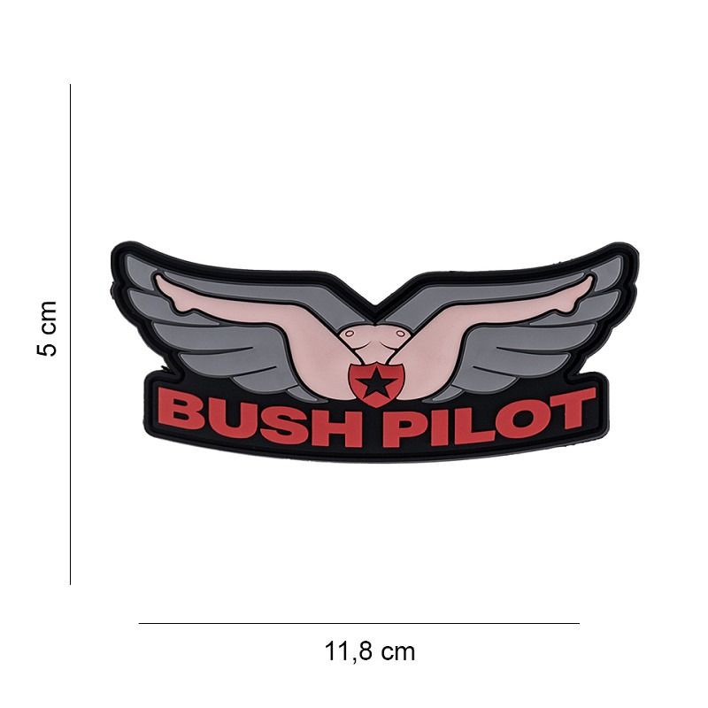 Embleem 3D PVC Bush Pilot