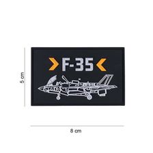 Embleem 3D PVC F-35