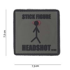 Embleem 3D PVC Stick figure