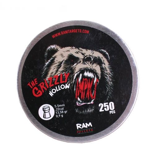Bukskogeltjes Grizzly 5.5 mm