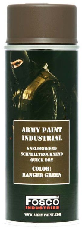 Verf spuitbus 400 ml. groen, Ranger Green