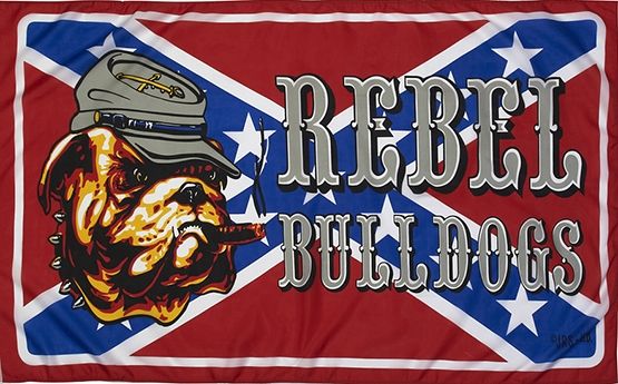 Vlag Rebel Bulldogs