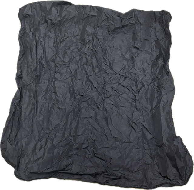 Regenhoes Strike zwart 60 liter