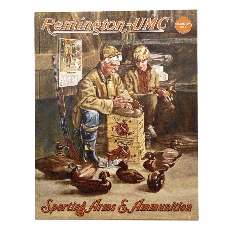 Metalen plaat Remington UMC 