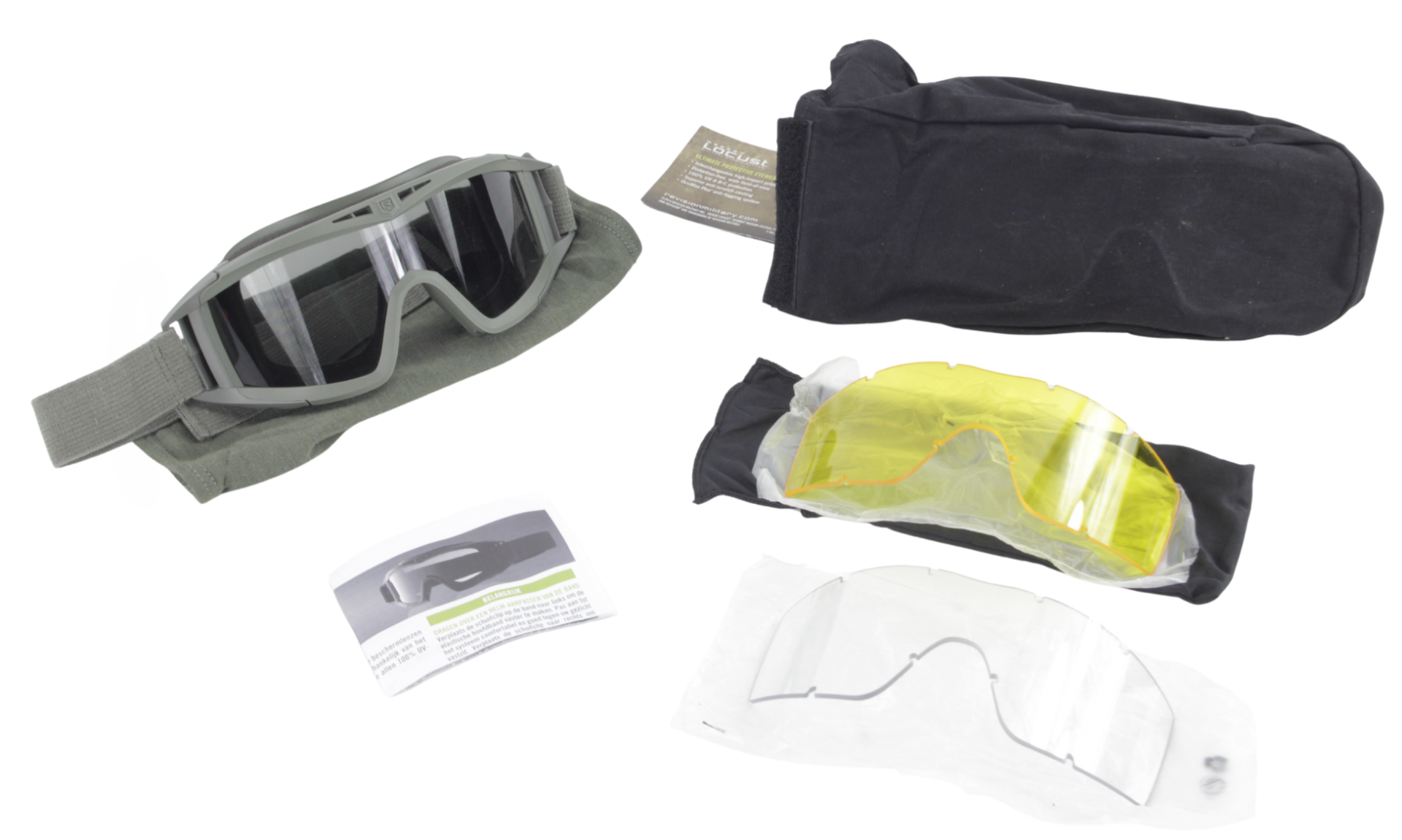 Veiligheids/stofbril Revision Defensie