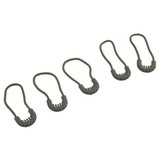 Ritsoogjes 5 stuks groen