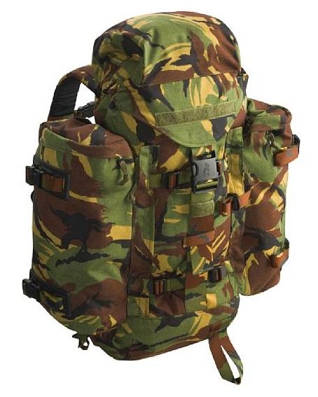 Strike of 60 liter in Nederlandse camo nieuw / ongebruikt