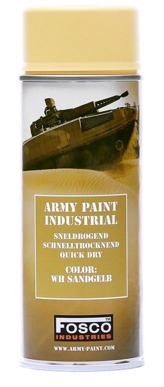 Verf spuitbus 400 ml. beige, Sandgelb