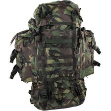 Rugzak Defensie 120 liter in Nederlandse camo gebruikt