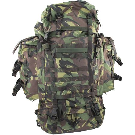 Saracen of 120 liter in Nederlandse camo flets / goed gebruikt