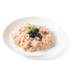 Ontbijt rijst pudding met kaneel