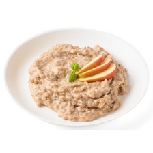 Ontbijt tarwepap met appelmoes