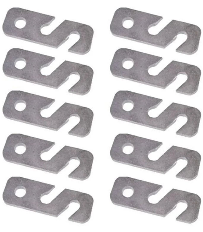 Scheerlijn spanners alu. 10 stuks