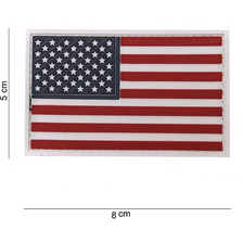 Embleem 3D PVC vlag USA