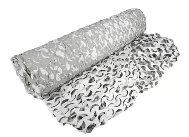 Camouflage net sneeuw 6 x 1.8 meter