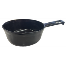 Nap 15 cm kunststof zwart