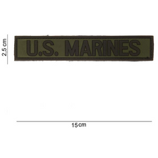 Embleem 3D PVC US Marines donkergroen