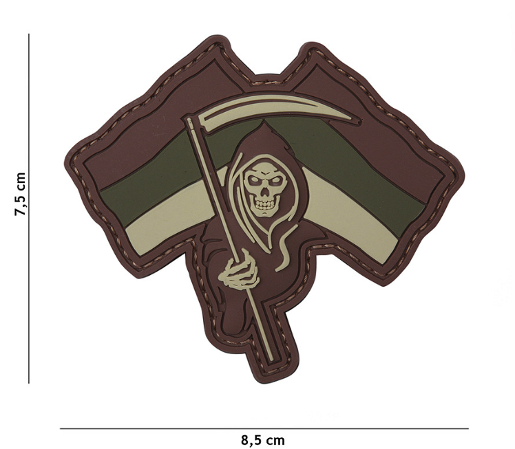 Embleem 3D PVC German Reaper Coyote