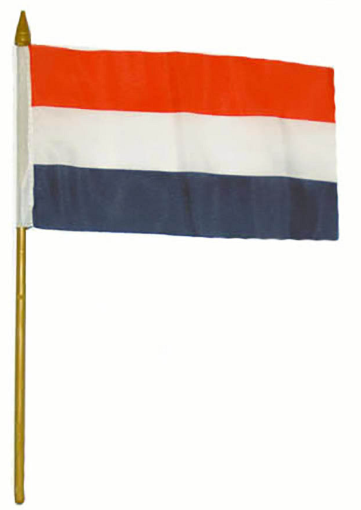 Vlagje voor op bureau Nederland