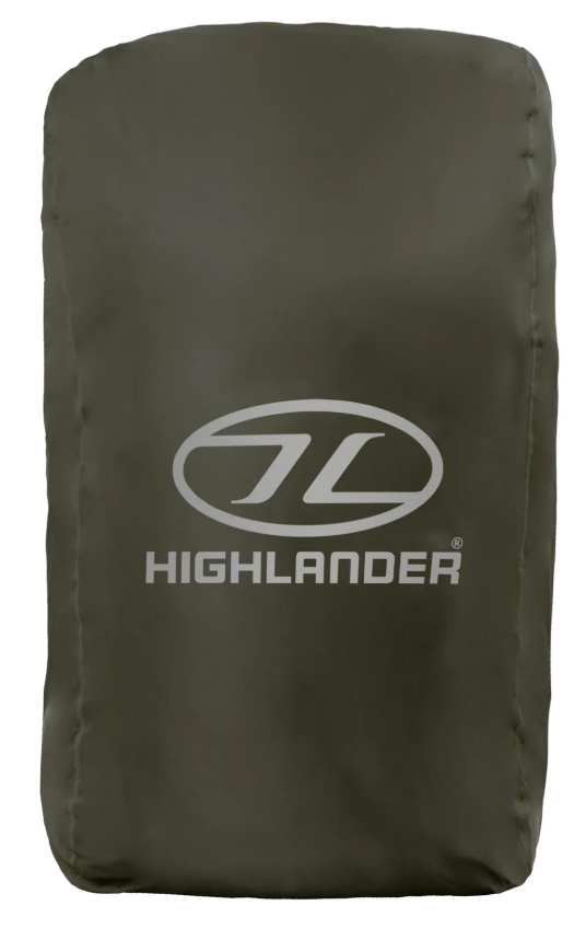 Regenhoes rugzak maat S 18-30 liter groen