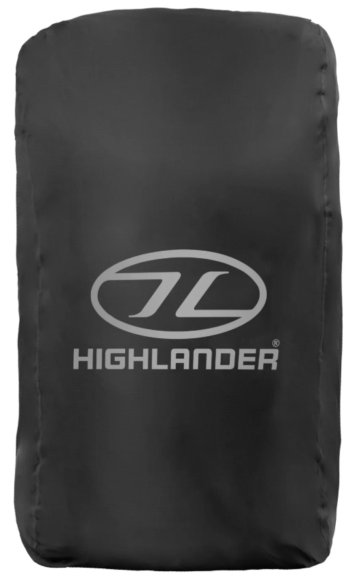 Regenhoes rugzak maat M 35-45 liter zwart