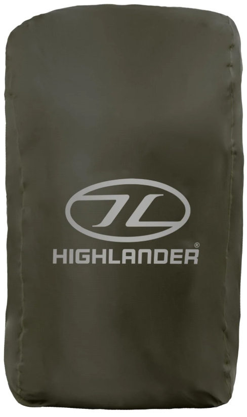 Regenhoes rugzak maat M 35-45 liter groen