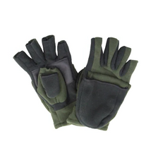 Jagers handschoen fleece groen